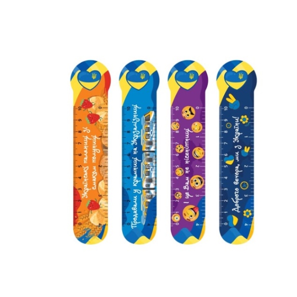 / Закладка для книг пластик CFS CF69114 UA (4шт)