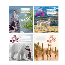 / Тетрадь 24 л. = Полиграфист 824 Жизнь животных *