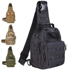/ Чоловіча тактична сумка через плече, барсетка, 6л, чорний