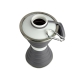 Пляшка для води Folding Travel Water Cup складана 500 мл сірий