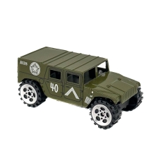 Іграшкова військова машина Хамер JP040 метал 7 см хакі