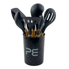 Кухонний набір Empire EM-5552 Граніт настільний 12 предметів силікон чорний