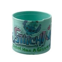 Іграшка антистрес пружинка-веселка 7.5 х 6.7 см Стіч 25-116 блакитний