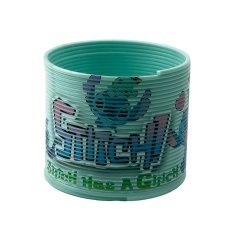 Іграшка антистрес пружинка-веселка 7.5 х 6.7 см Стіч 25-116 блакитний