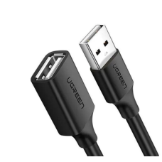Кабель UGREEN US103 USB 2.0 A Male to A Female Cable 1m (Black)(UGR-10314) new