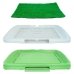 Туалет для собак Puppy Potty Pad зелений з білим