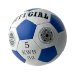 М'яч футбольний №5 OFFICIAL білий з синім М'яч футбольний №5 OFFICIAL білий з синім
