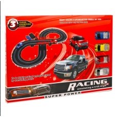 / Трек 4 Racing 589-40A машини 4 шт, на батарейках, 280см.