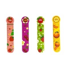 Закладка для книг Economix CFS CF69106 пластик Fruits 4 шт