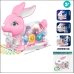 / Музична іграшка A-Toys CL-1 Заєць, 19см, їздить, шестерні рухаються, звукові та світлові ефекти, на батарейках