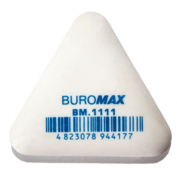 Гумка для затирання BuroMAX BM1111 37 мм білий