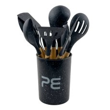 Кухонний набір Empire EM-5552 Граніт настільний 12 предметів силікон чорний