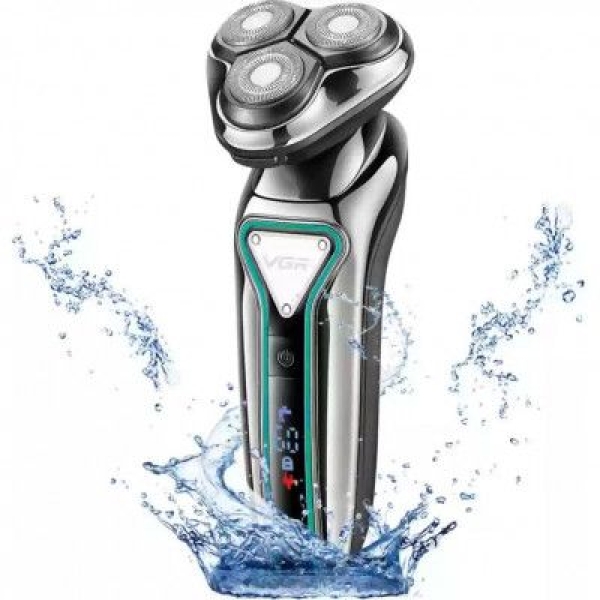 Електробритва VGR V-323 роторна водонепроникна сріблястий