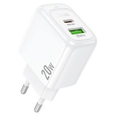 Мережевий зарядний пристрій HOCO CS54A Surplus PD20W+QC3.0 charger White new