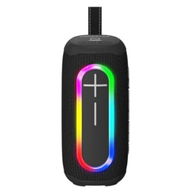 Колонка портативна Hopestar P60 Bluetooth LED чорний