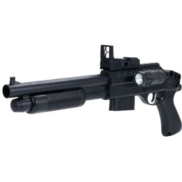 Дитячий автомат 0581A зі світловими ефектами пластикові кульки 53 см чорний