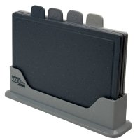 Набір обробних дошок 4 шт Zepline ZP-00220 30 х 20 см пластик сірий