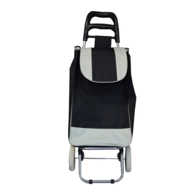 / Велика дорожня сумка господарська на колесах Чорна