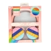 Навушники дитячі бездротові накладні POP IT Rainbow Headset 950BT FM MP3 Bluetooth рожевий