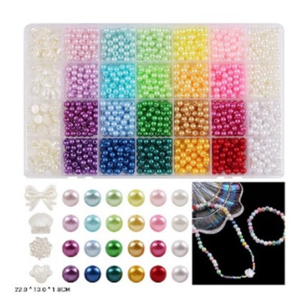 Набір для дитячої творчості 1191-39 виготовлення прикрас різнобарвний new
