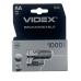 Акумулятор пальчиковий АА VIDEX R6 1000 mAh нікель-металогідридний