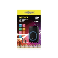 Акустична переносна колонка ZXX-7878 90Вт 15" 72х42х35см USB/SD/FM/BT/TWS/2MIC/ДК new
