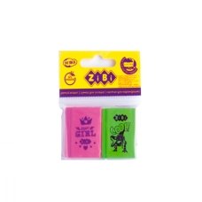 / Ластик "ZiBi" ZB5454 "Книжка" (2шт)