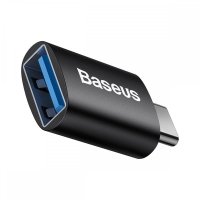 Перехідник Type-C M/USB F Baseus Ingenuity чорний