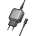 Зарядний пристрій з кабелем USB+Tурe-C/Apple Lightning 1 м BOROFONE BAS55A Absolute 30 W 12 V 2.5 A чорний