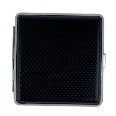 Портсигар HG614 на 20 сигарет шкірзам чорний