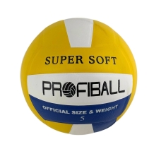 М'яч волейбольний №5 Profiball EN-3159 жовтий з синім