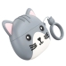 Навушники бездротові вкладки Hoco EW46 Mysterious Cat Bluetooth сірий