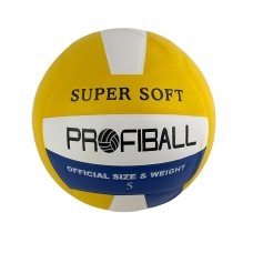 М'яч волейбольний №5 Profiball EN-3159 жовтий з синім