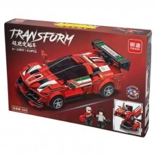 Конструктор TRANSFORM FERRARI 2в1 414 дет., 10097 new