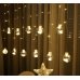 / Світлодіодна гірлянда-завіса "Кульки в кулі" 3 м Magic Lights теплий білий