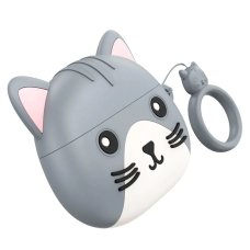 Навушники бездротові вкладки Hoco EW46 Mysterious Cat Bluetooth сірий