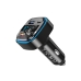FM-трансмітер модулятор XO BCC08 LED Bluetooth USB з дисплеєм чорний