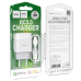 Зарядний пристрій з кабелем USB/Type-C 1 м HOCO C72Q Glorious 18 W білий