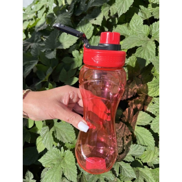 Пляшка для води Empire EM-3510 Омега 800 мл червоний new