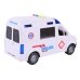 Іграшкова швидка допомога ZY221A звукові та світлові ефекти пластик 22 см інерційна білий