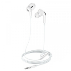 Навушники HOCO M101 Pro Crystal sound wire-controlled earphones with microphone White new