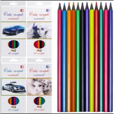 / Карандаши цветные 12 цветов CR555-12