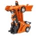 Машинка-трансформер на радіокеруванні 22.5 см Lamborgini Robot помаранчевий з чорним