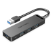USB-хаб зовнішній 5 портів Vention CHLBB 0.15 м чорний