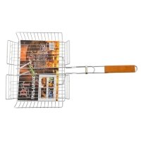 Решітка-гриль D&T Smart DT-4501 середня 32 х 27 х 5 см нержавіюча сталь