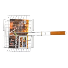 Решітка-гриль D&T Smart DT-4501 середня 32 х 27 х 5 см нержавіюча сталь