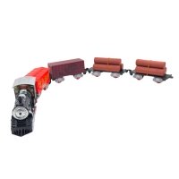 Залізниця з колією Train Classical звукові та світлові ефекти 110 см різнобарвний