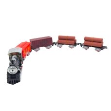 Залізниця з колією Train Classical звукові та світлові ефекти 110 см різнобарвний