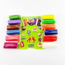 Набір тісто для ліплення 12 кольорів Master Do мікс