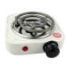 Настільна електроплита спіральна 1 конфорка Hot Plate JX-500W метал 500 Вт білий